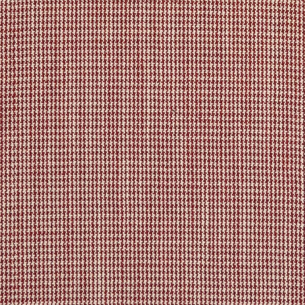 Charlotte Mini Check Crimson Fabric Sample D2575
