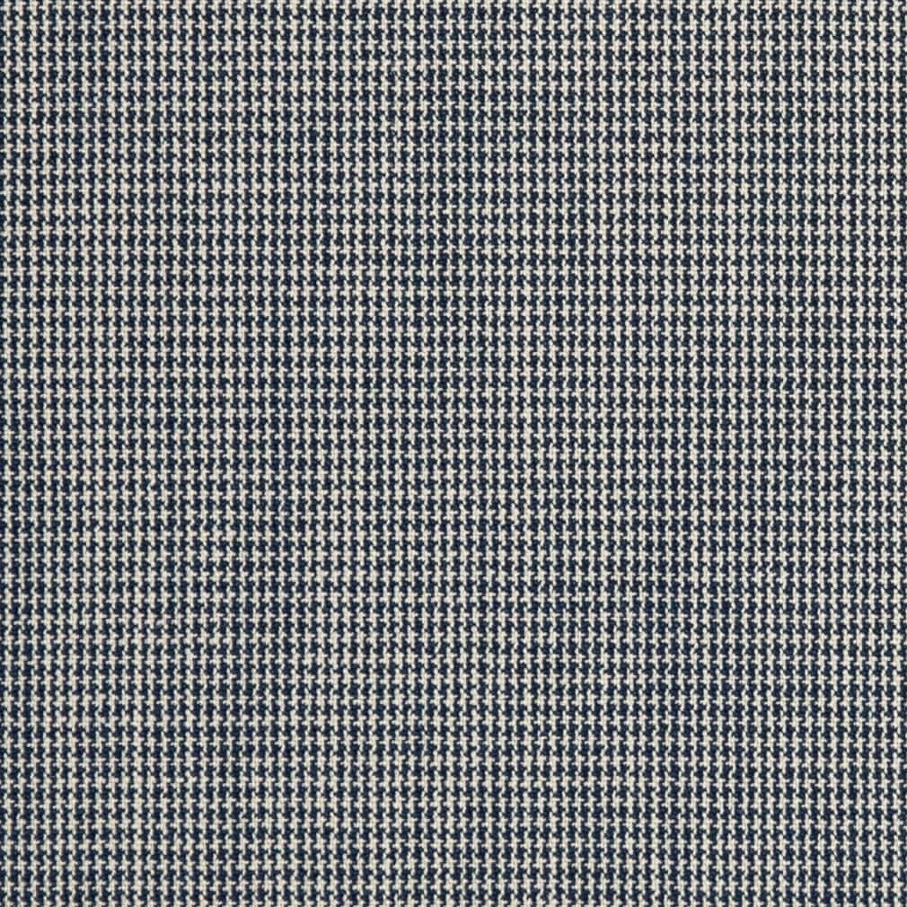 Charlotte Mini Check Navy Fabric Sample D2576