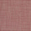Charlotte Check Crimson Fabric Sample D2608