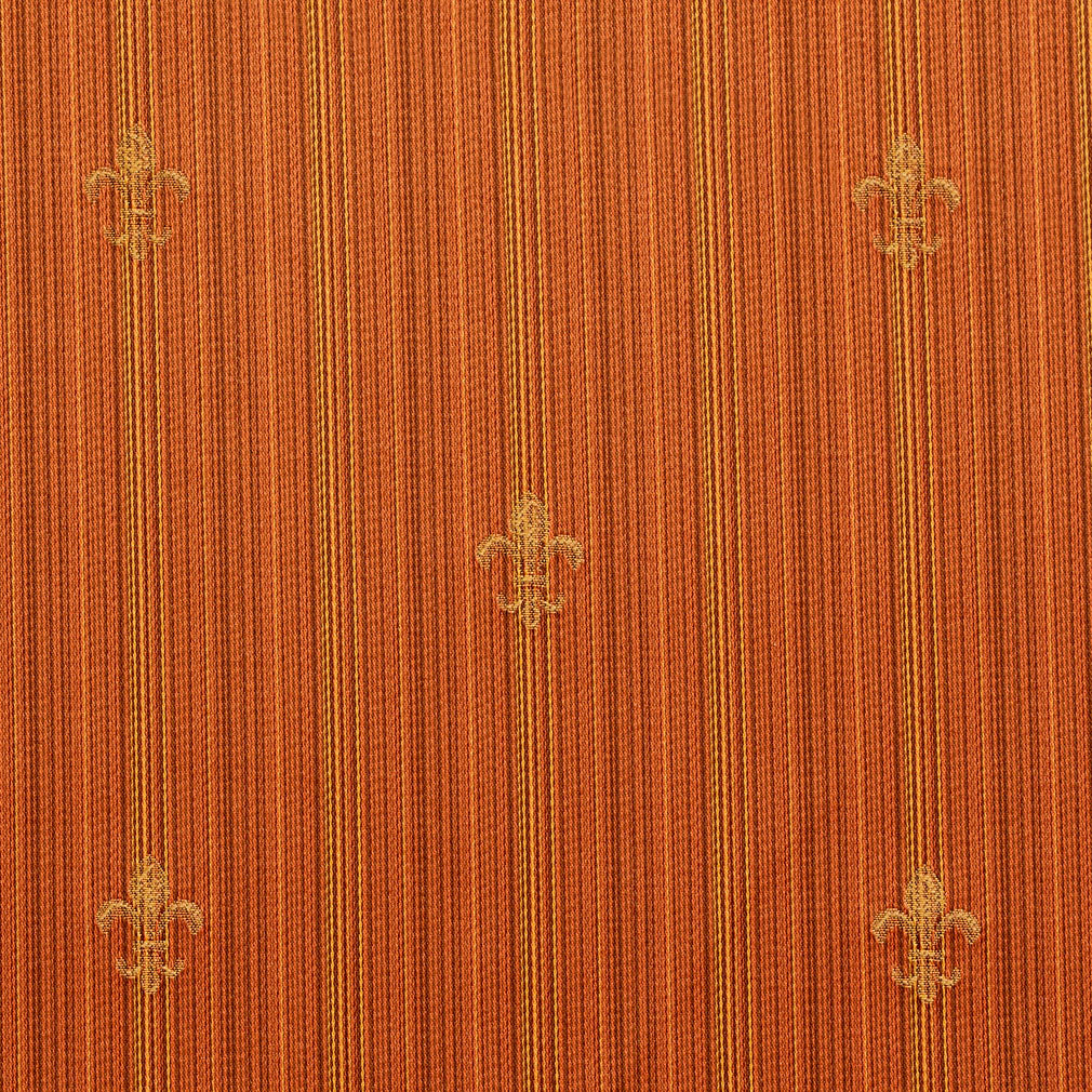 Charlotte Amber Medallion Fabric Sample D314
