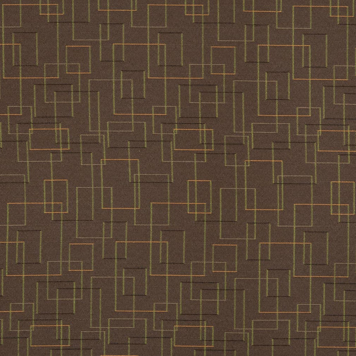 Charlotte Mint Chocolate Fabric Sample D3183