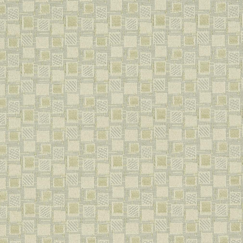 Charlotte Squares/buff Fabric Sample D922