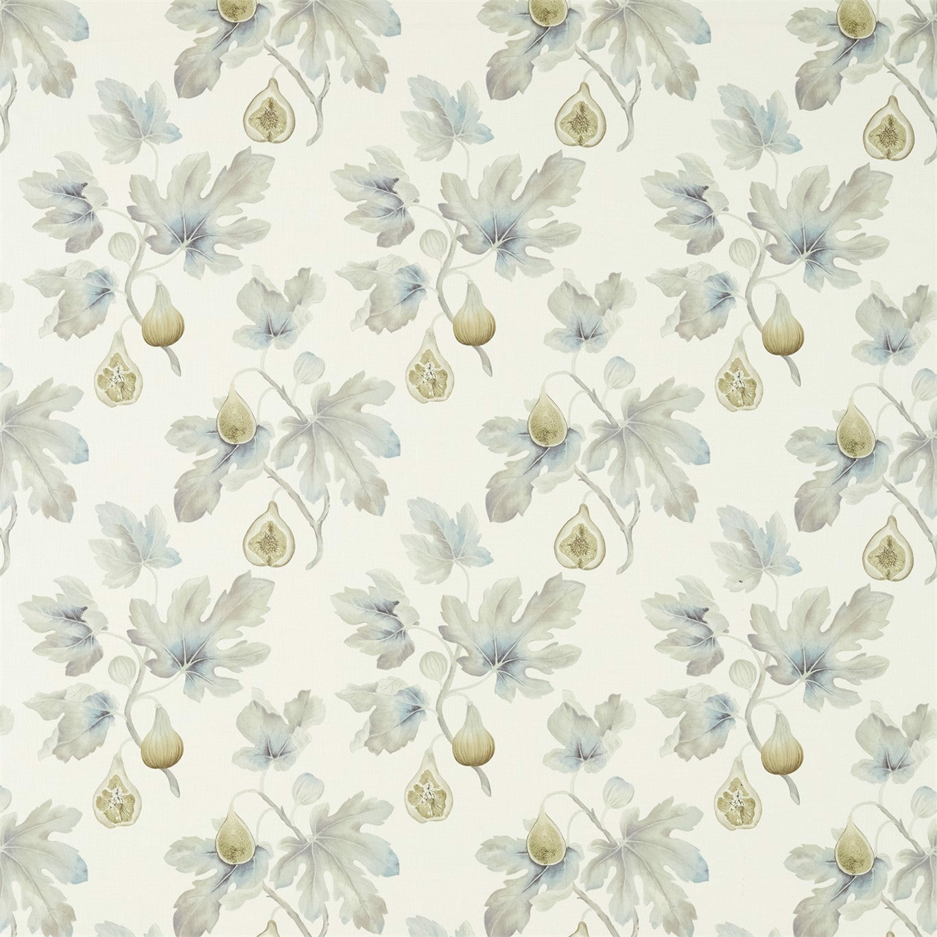 Sanderson Fig Harvest Wedgwood/Chalk 226328 Fabric DART226328