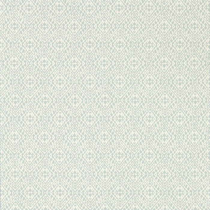Sanderson Pinjara Trellis Blue Clay 216789 Wallpaper DCPW216789