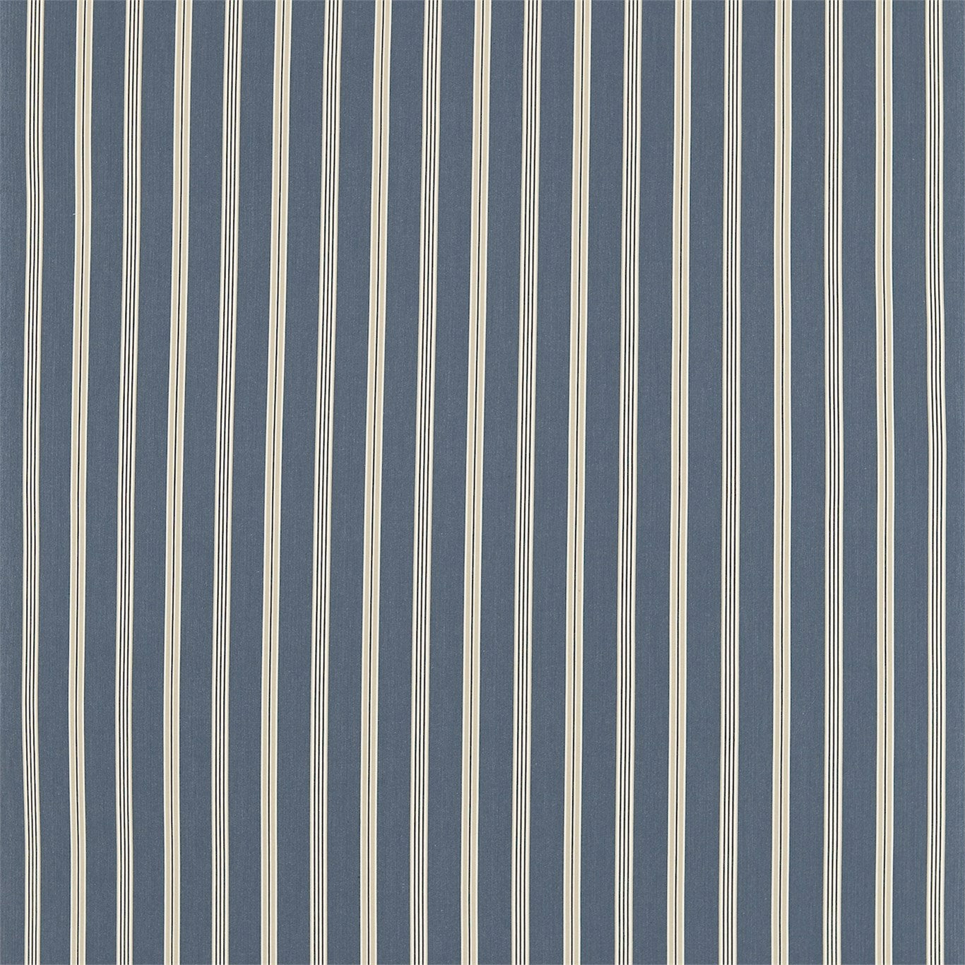 Sanderson Brecon Indigo/Biscuit 232667 Fabric DCST232667