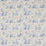 Sanderson Josette Indigo/Taupe 223987 Fabric DFAB223987