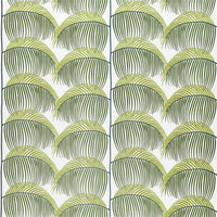 Sanderson Manila Embroidery Lime 236774 Fabric DGLA236774