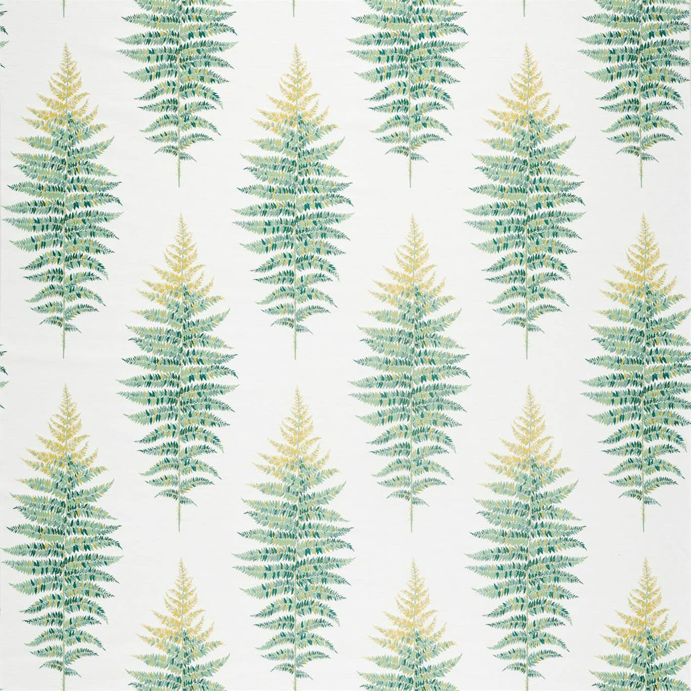 Sanderson Fernery Weave Botanical Green 236780 Fabric DGLA236780