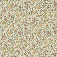 Morris & Co Fruit Willow Green/Lemon FU201 Fabric DJA1FU201
