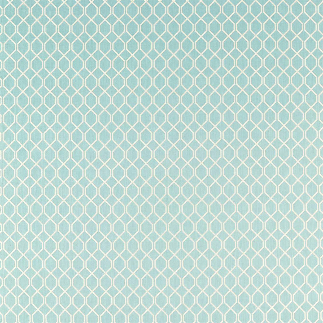 Sanderson Botanic Trellis Blue Clay 236792 Fabric DLNC236792