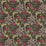 Morris & Co Morris Seaweed Ebony/Poppy 224471 Fabric DM3P224471