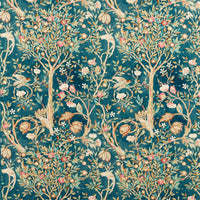 Morris & Co Melsetter Indigo 226601 Fabric DM5F226601