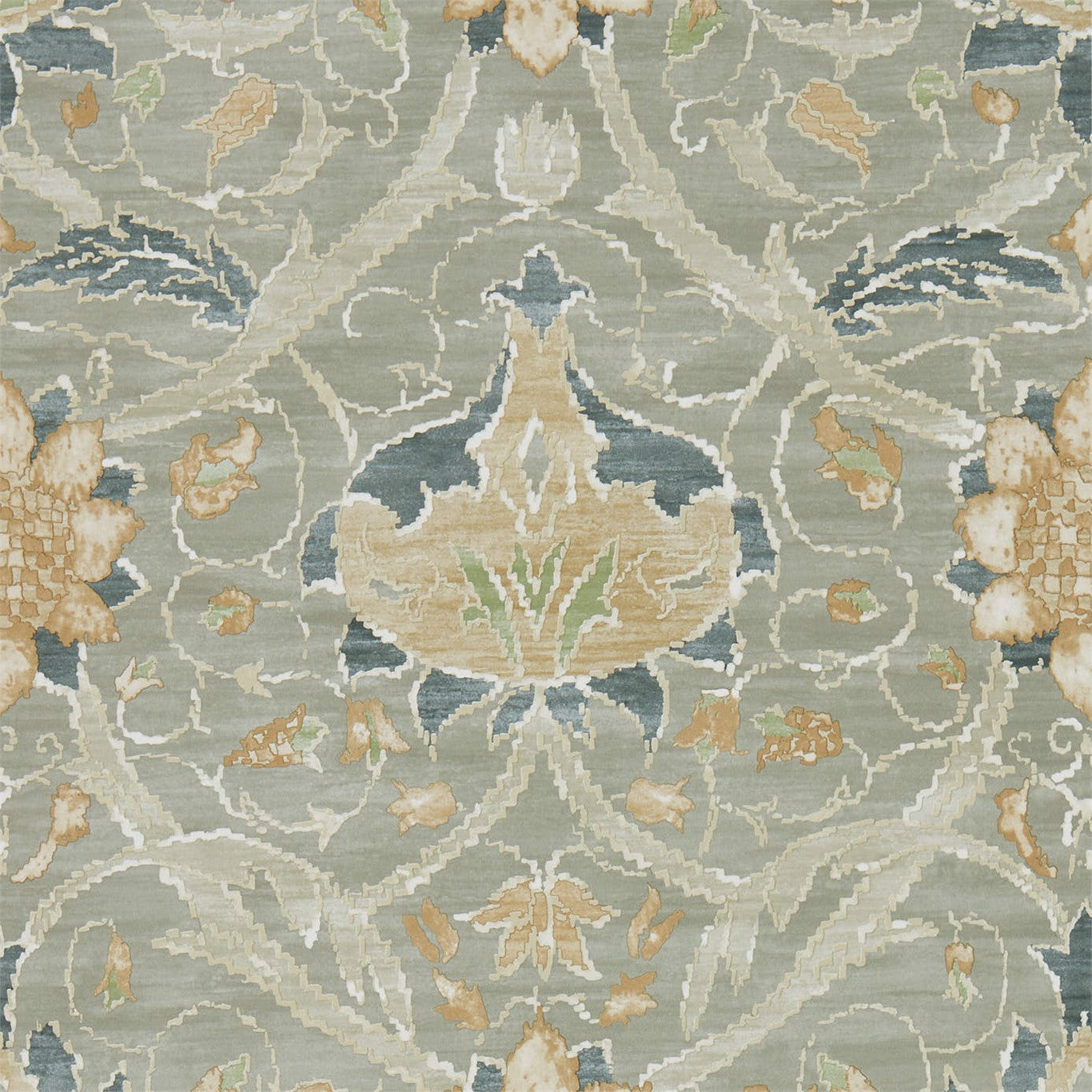 Morris & Co Montreal Grey/Charcoal 216433 Wallpaper DMA4216433