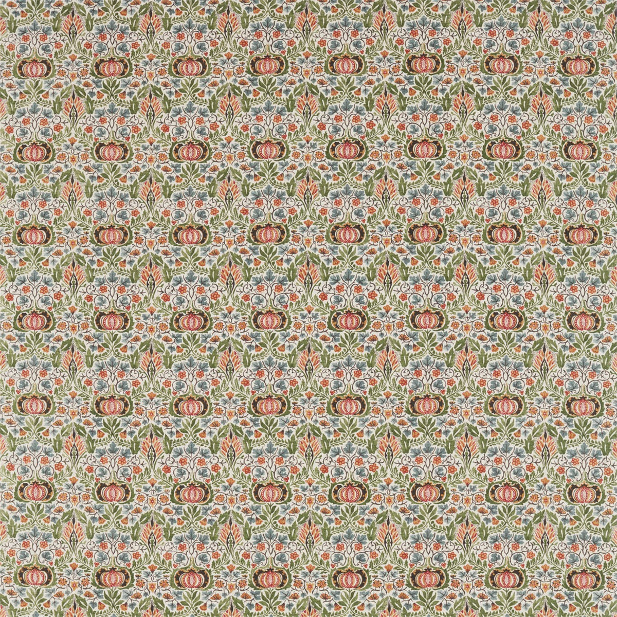 マルシィ Morris & Co Little Chintz Olive/Ochre DMA4226408 Fabric | 40