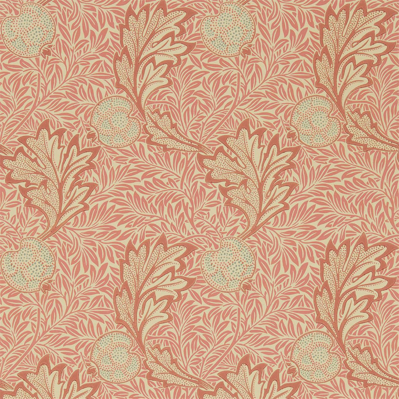 Morris & Co Apple Rust Gold 216688 Wallpaper DMSW216688