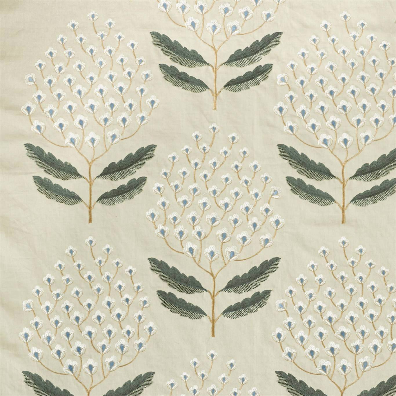 Sanderson Bellis Silver Fern 237115 Fabric DNTF237115