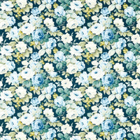 Sanderson Chelsea Forest/Indigo 226879 Fabric DOSF226879