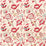 Sanderson Roslyn Berry/ Slate RO204 Fabric DVIPRO204