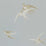 Sanderson Swallows Silver SW104 Wallpaper DVIWSW104
