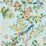 Sanderson Chinoiserie Hall Dawn Blue/Persimmon 217112 Wallpaper DWAW217112