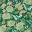 Sanderson Amara Butterfly Emerald/Ink Black 217117 Wallpaper DWAW217117