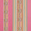 Clarke & Clarke Totem Carmine Fabric F0811/02.CAC.0