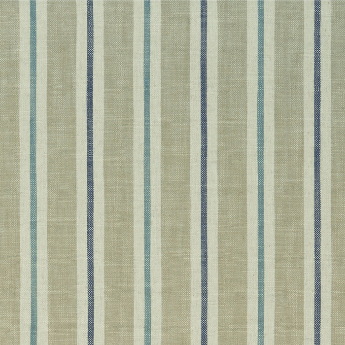 Clarke & Clarke Sackville Stripe Eau De Nil/Linen Fabric F1046/02.CAC.0