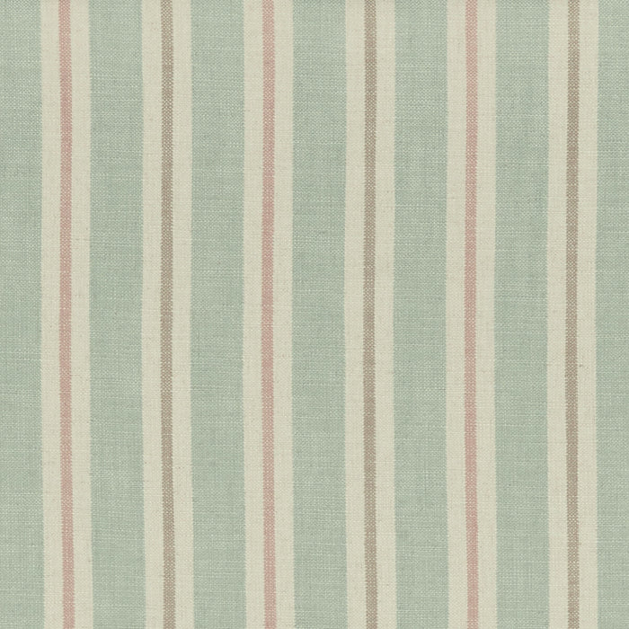 Clarke & Clarke Sackville Stripe Mineral/Blush Fabric F1046/05.CAC.0