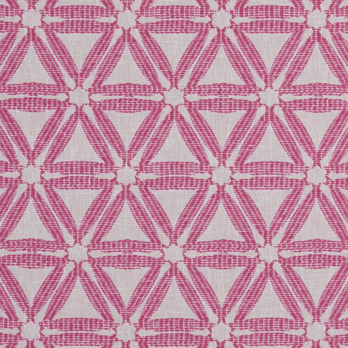 Clarke & Clarke Delta Raspberry Fabric F1053/04.CAC.0