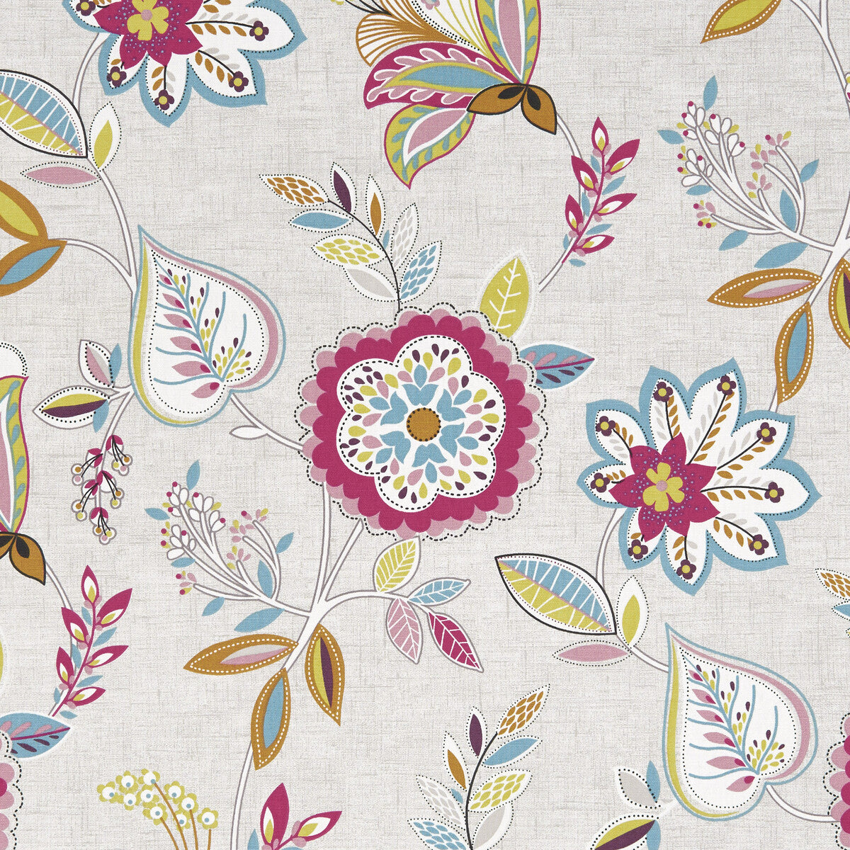 Clarke & Clarke Octavia Summer Fabric F1066/05.CAC.0