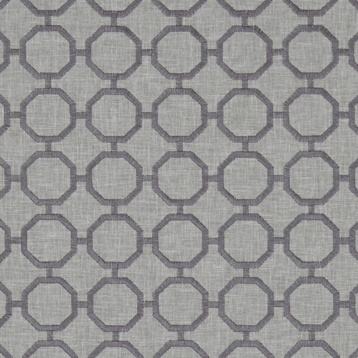 Clarke & Clarke Glamour Charcoal Fabric F1073/02.CAC.0