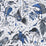 Clarke & Clarke Audubon Blue Fabric F1108/01.CAC.0