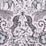Clarke & Clarke Kruger Pink Fabric F1111/06.CAC.0