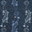 Clarke & Clarke Tigris Navy Fabric F1114/02.CAC.0