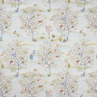 Clarke & Clarke Coppice Autumn/Cream Fabric F1147/01.CAC.0