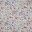 Clarke & Clarke Lolita Multi/Cream Fabric F1164/01.CAC.0