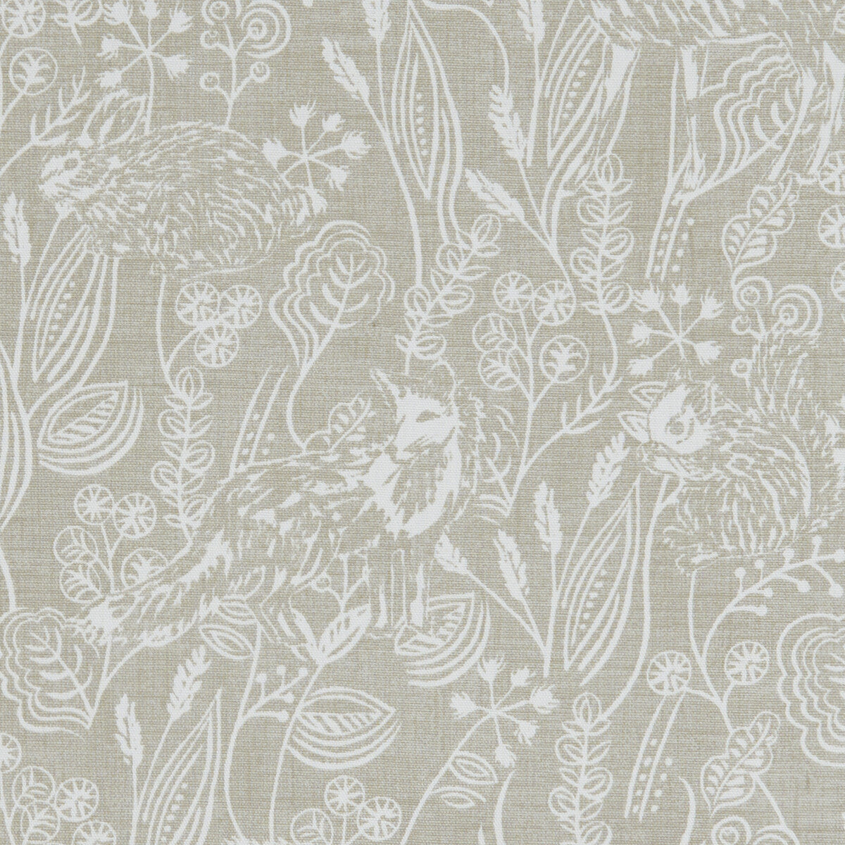 Clarke & Clarke Westleton Taupe Fabric F1197/04.CAC.0
