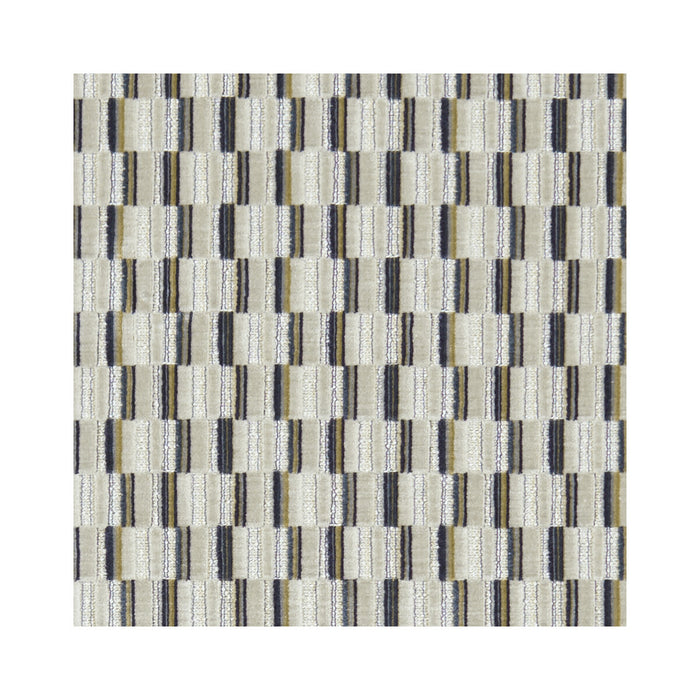 Clarke & Clarke Cubis Denim Fabric F1240/01.CAC.0