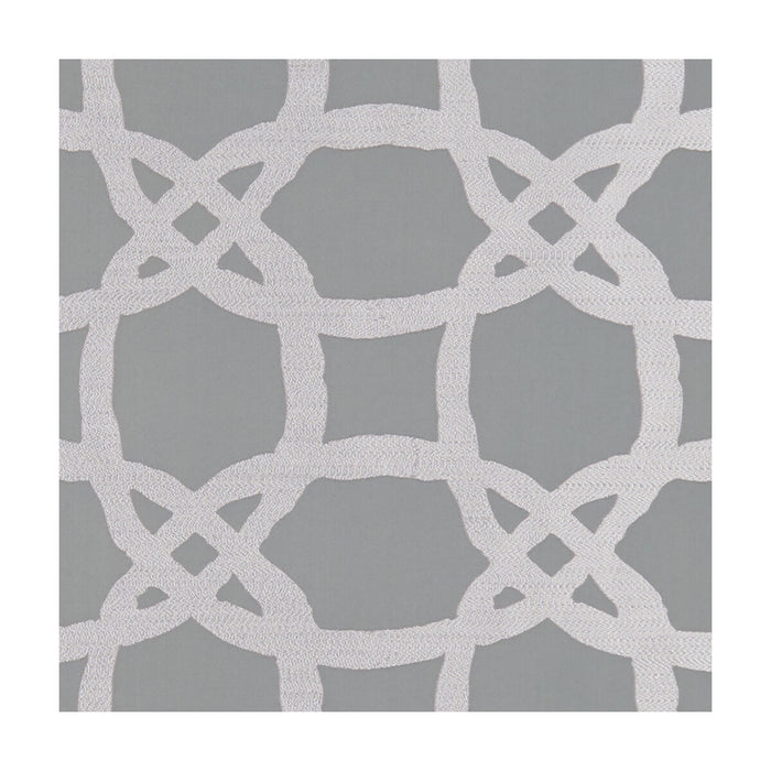 Clarke & Clarke Fascino Pewter Fabric F1247/07.CAC.0