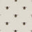 Clarke & Clarke Abeja Ivory Fabric F1325/02.CAC.0
