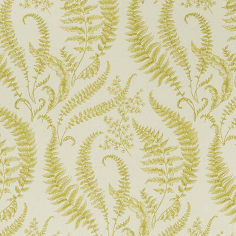 Clarke & Clarke Folium Chartreuse Fabric F1328/01.CAC.0