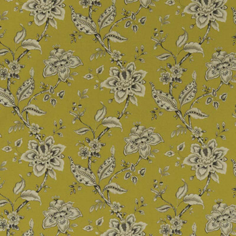 Clarke & Clarke Palampore Chartreuse Fabric F1331/02.CAC.0