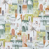 Clarke & Clarke Marrakech Apple Fabric F1368/01.CAC.0