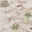 Clarke & Clarke Sahara Apple/Blush Fabric F1371/01.CAC.0