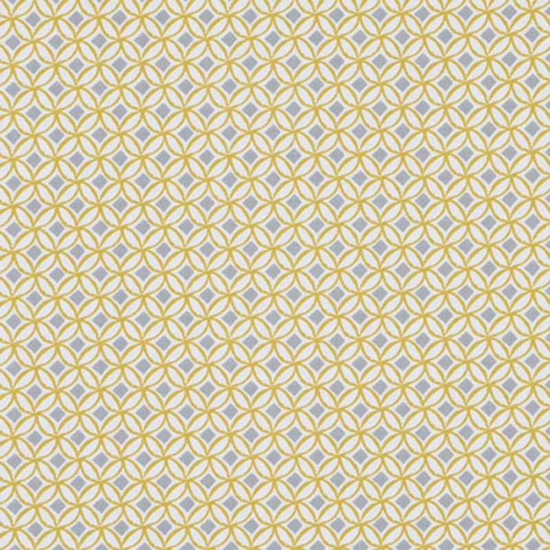 Clarke & Clarke Ortis Ochre Fabric F1377/04.CAC.0