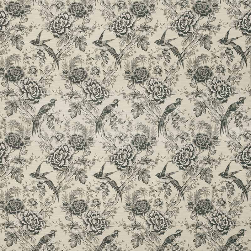 Clarke & Clarke Avium Charcoal Fabric F1429/02.CAC.0