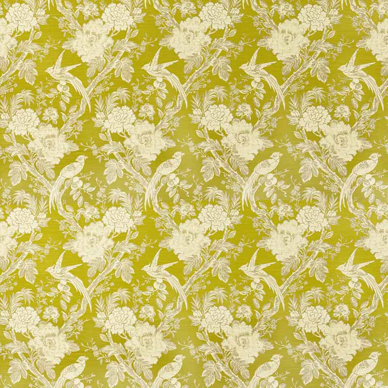 Clarke & Clarke Avium Chartreuse Fabric F1429/03.CAC.0