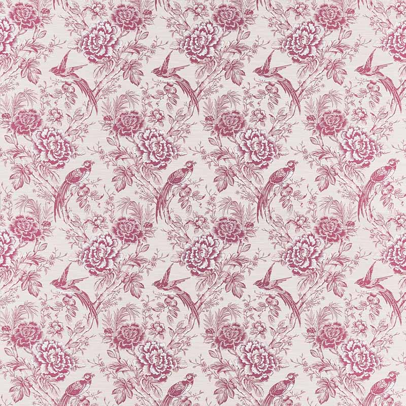 Clarke & Clarke Avium Raspberry Fabric F1429/06.CAC.0