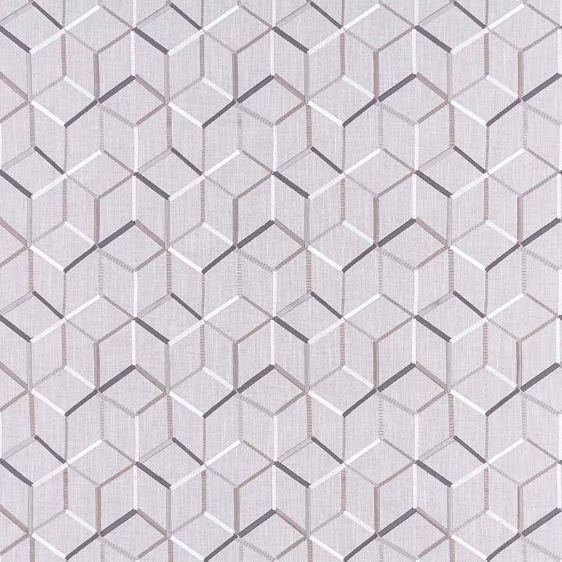 Clarke & Clarke Linear Silver Fabric F1443/04.CAC.0