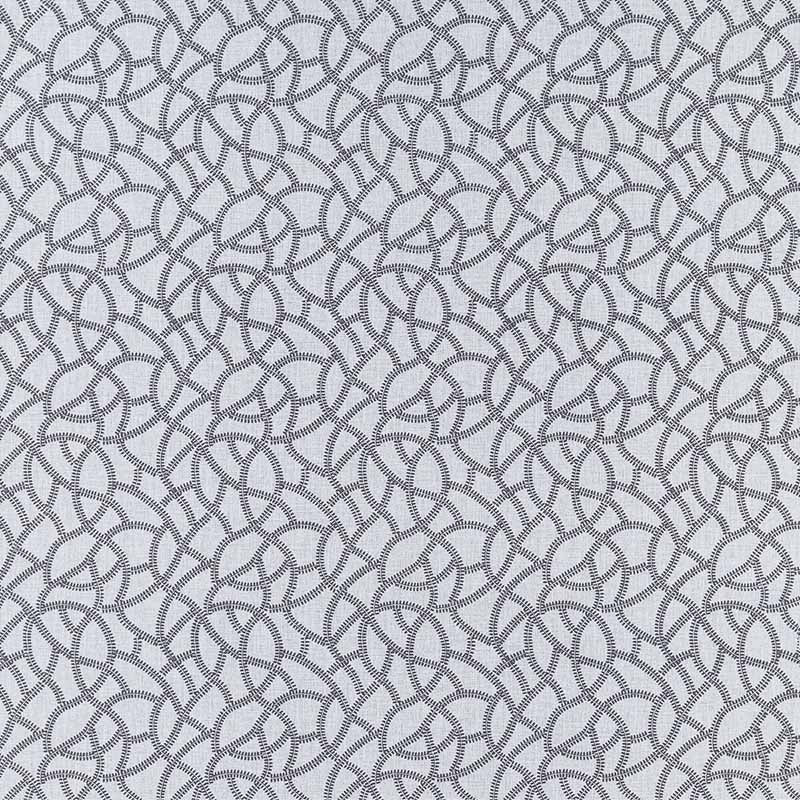 Clarke & Clarke Panache Charcoal Fabric F1447/01.CAC.0